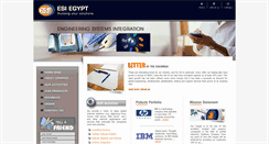 Desktop Screenshot of esiegypt.com